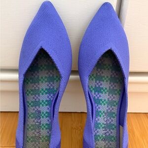 Rothy’s Pointed Purple Flats